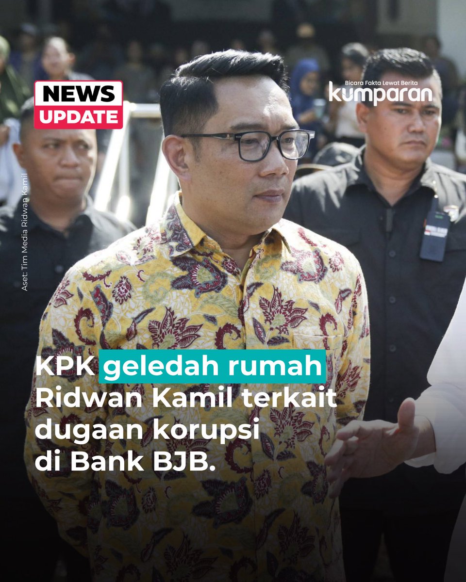 Ingat kata kata Jokowi?
"Kenapa Saya Pilih Ridwan Kamil, Karena Rekam Jejak"

Terjawab sudah,
Oh ini toh rekam jejaknya?! 😩