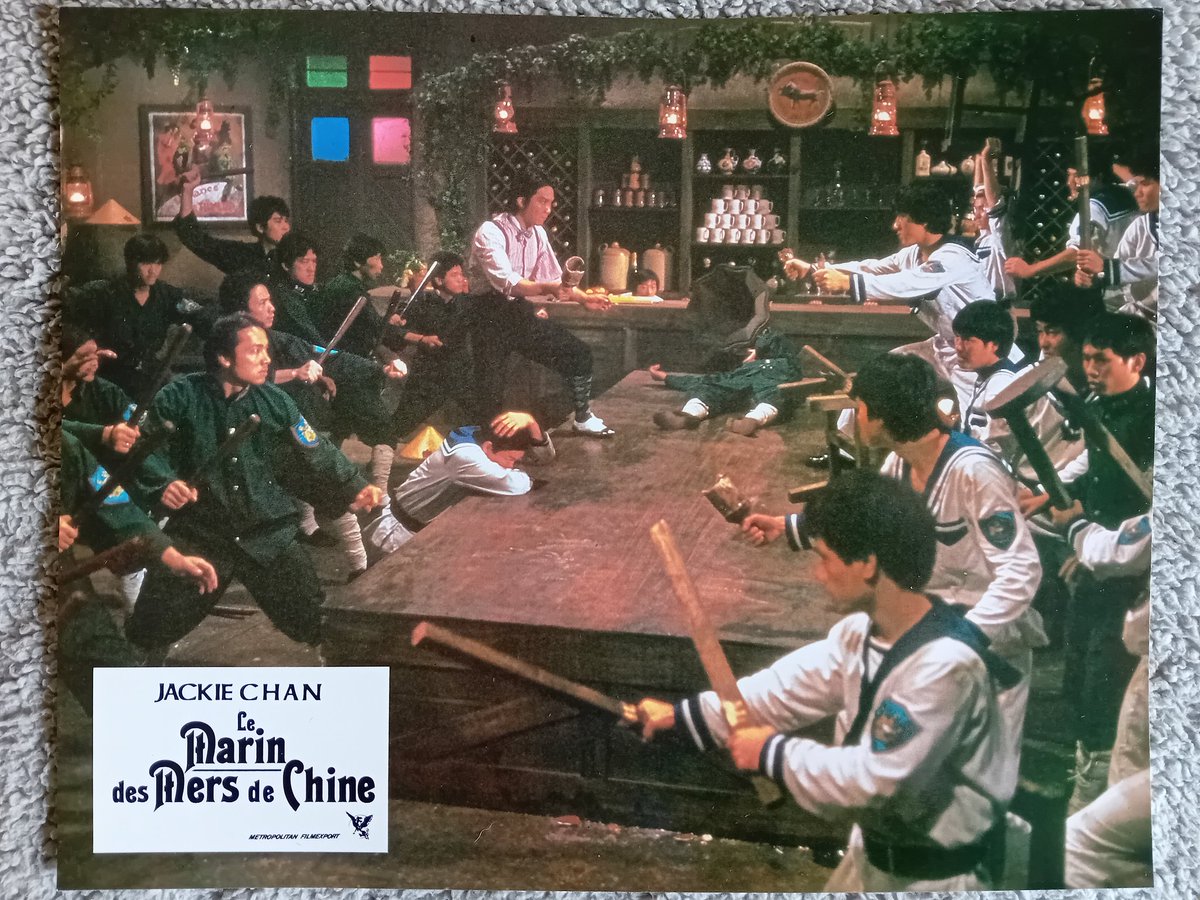 KevinChan478's tweet photo. Project A (1983) French lobby cards 1 to 4
#ProjectA #French #promo #LobbyCards #JackieChan #SammoHung #YuenBiao #IsabellaWong #DickWei #LeeHoiSangRIP #GoldenHarvest https://t.co/R63gELq9Mp