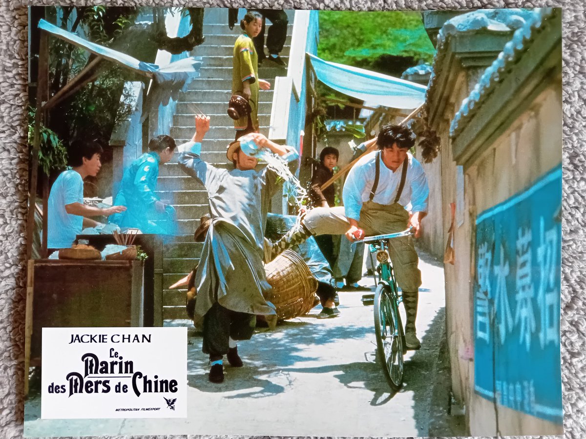 KevinChan478's tweet photo. Project A (1983) French lobby cards 1 to 4
#ProjectA #French #promo #LobbyCards #JackieChan #SammoHung #YuenBiao #IsabellaWong #DickWei #LeeHoiSangRIP #GoldenHarvest https://t.co/R63gELq9Mp