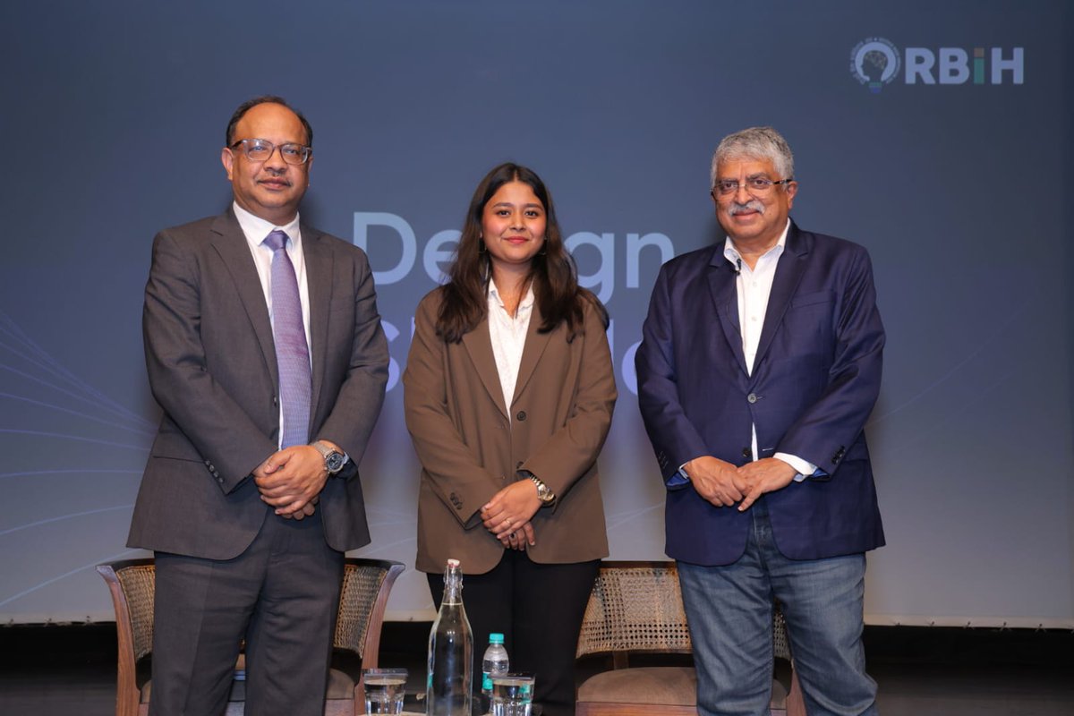 rbinnovationhub's tweet image. Announcing DesignShaala—an initiative by RBIH to catalyse financial innovation through Human-Centered Design (HCD). The future of finance must start with the people it serves. HCD ensures financial solutions are built around real needs &amp;amp; behaviours
@NandanNilekani @rajeshbansal