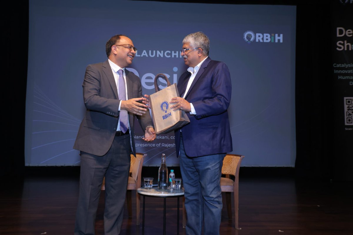 rbinnovationhub's tweet image. Announcing DesignShaala—an initiative by RBIH to catalyse financial innovation through Human-Centered Design (HCD). The future of finance must start with the people it serves. HCD ensures financial solutions are built around real needs &amp;amp; behaviours
@NandanNilekani @rajeshbansal