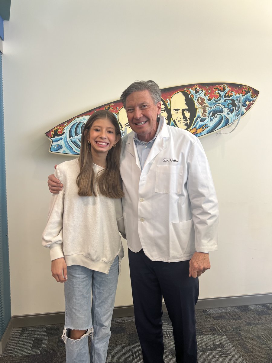 wakeorthopedo's tweet image. Big smiles all around! 😁🎉 Brigette &amp;amp; Kayleigh got their braces off, and Dr. Collie even brought out his fancy white lab coat for the occasion! 😆🥼 

Congrats, ladies! Enjoy your new smiles! ✨

#NewSmiles #Orthodontics #WakeOrthodonticsAndPediatricDentistry