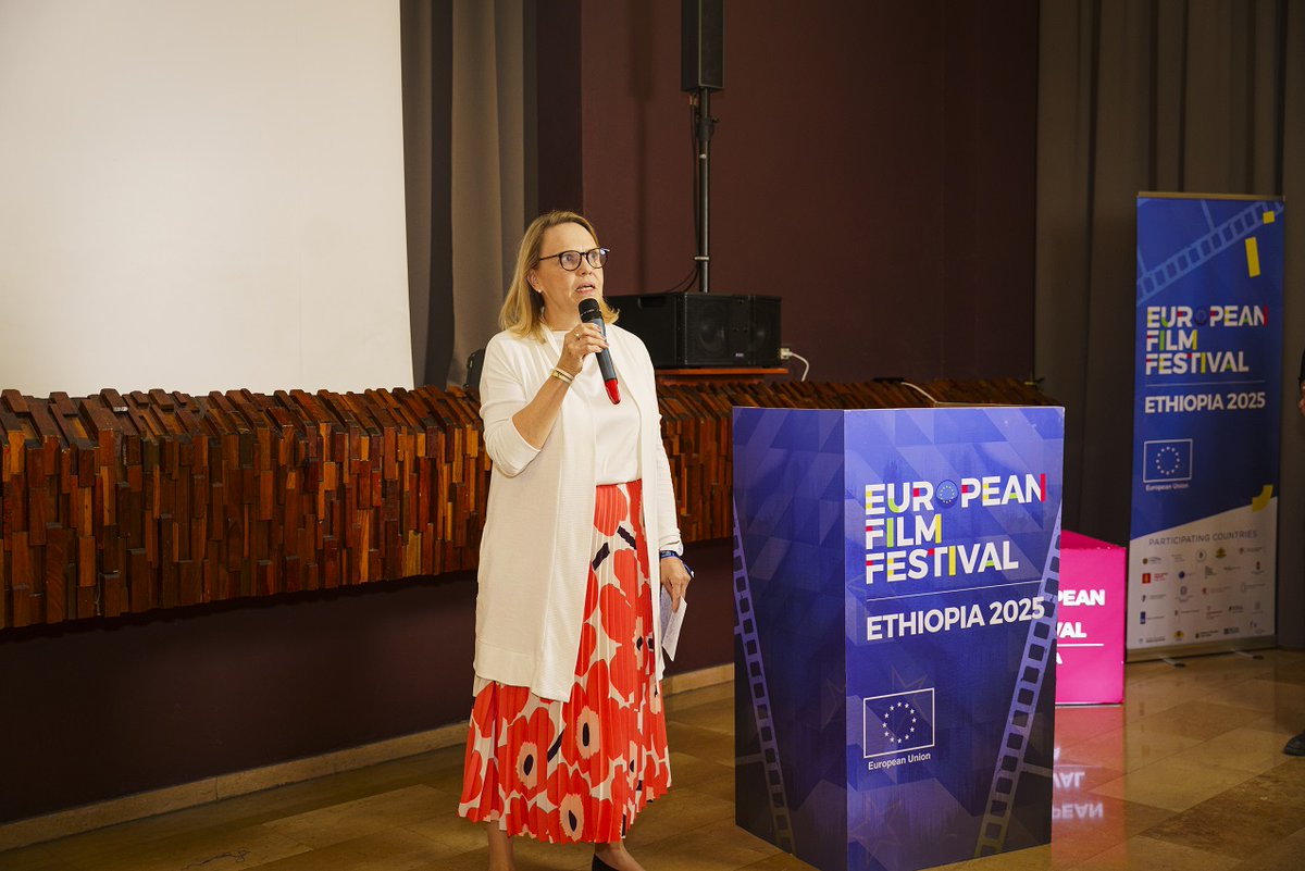 EUtoAU's tweet image. European Film Festival drew to a close celebrating European,🇪🇹 &amp;amp; African cinema with the presence of @EUAmbEthiopia, EU MS, art community mainly the youth of #Addis 
Together, with EU MS, @Europarl_EN,  🇺🇦🇦🇲 &amp;amp; 🇬🇧 the festival was a powerful expression of art unites people.
#AUEU