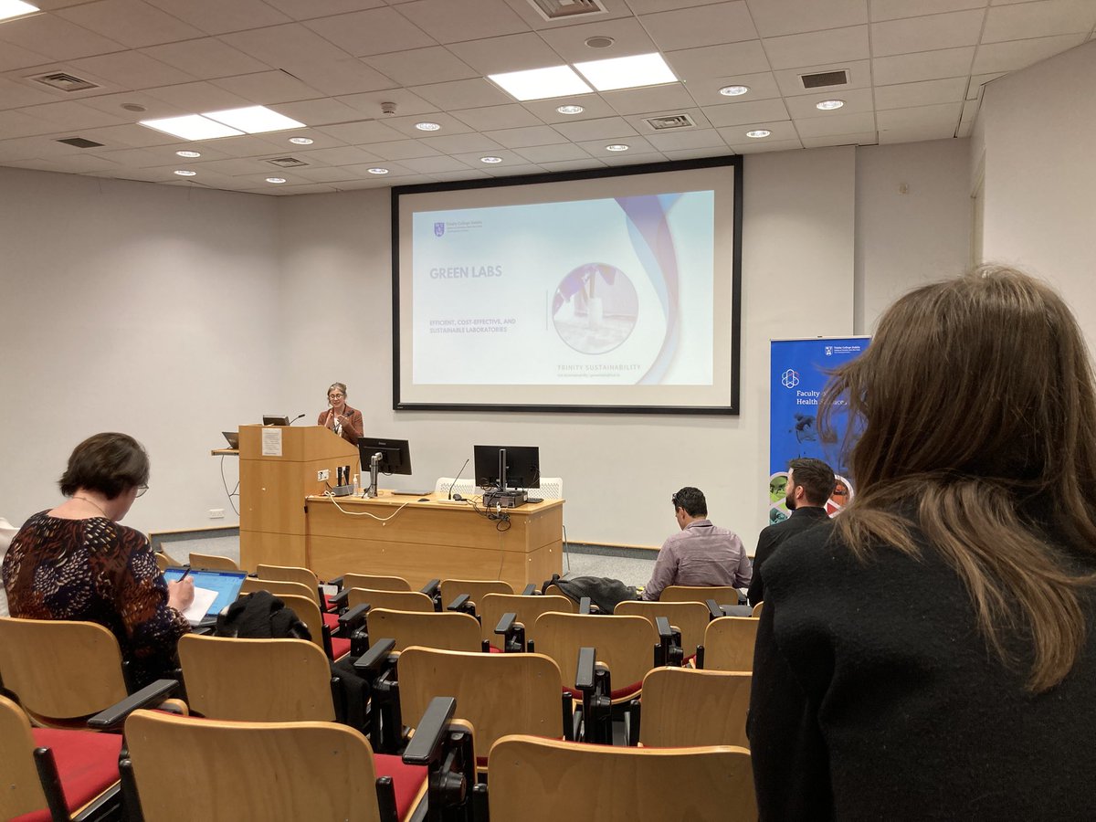 TTMI - Trinity Translational Medicine Institute (@tcdtmi) on Twitter photo Green Week kickoff here in TTMI with Prof Jane Stout VP for Biodiversity & Climate Action in <a href="/tcddublin/">Trinity College Dublin</a> Green Week kickoff here in TTMI with Prof Jane Stout VP for Biodiversity & Climate Action in <a href="/tcddublin/">Trinity College Dublin</a>