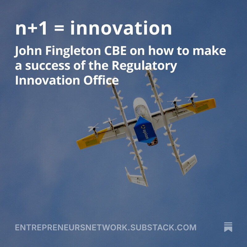 Philip Salter (@philip_salter) on Twitter photo I sat down with regulation supremo <a href="/JohnFingleton1/">John Fingleton</a> to discuss how to make a success of the Regulatory Innovation Office.
There’s lots of food for thought for Former Science Minister Lord Willetts, who joins as its first Chair today… 🧵 I sat down with regulation supremo <a href="/JohnFingleton1/">John Fingleton</a> to discuss how to make a success of the Regulatory Innovation Office.
There’s lots of food for thought for Former Science Minister Lord Willetts, who joins as its first Chair today… 🧵