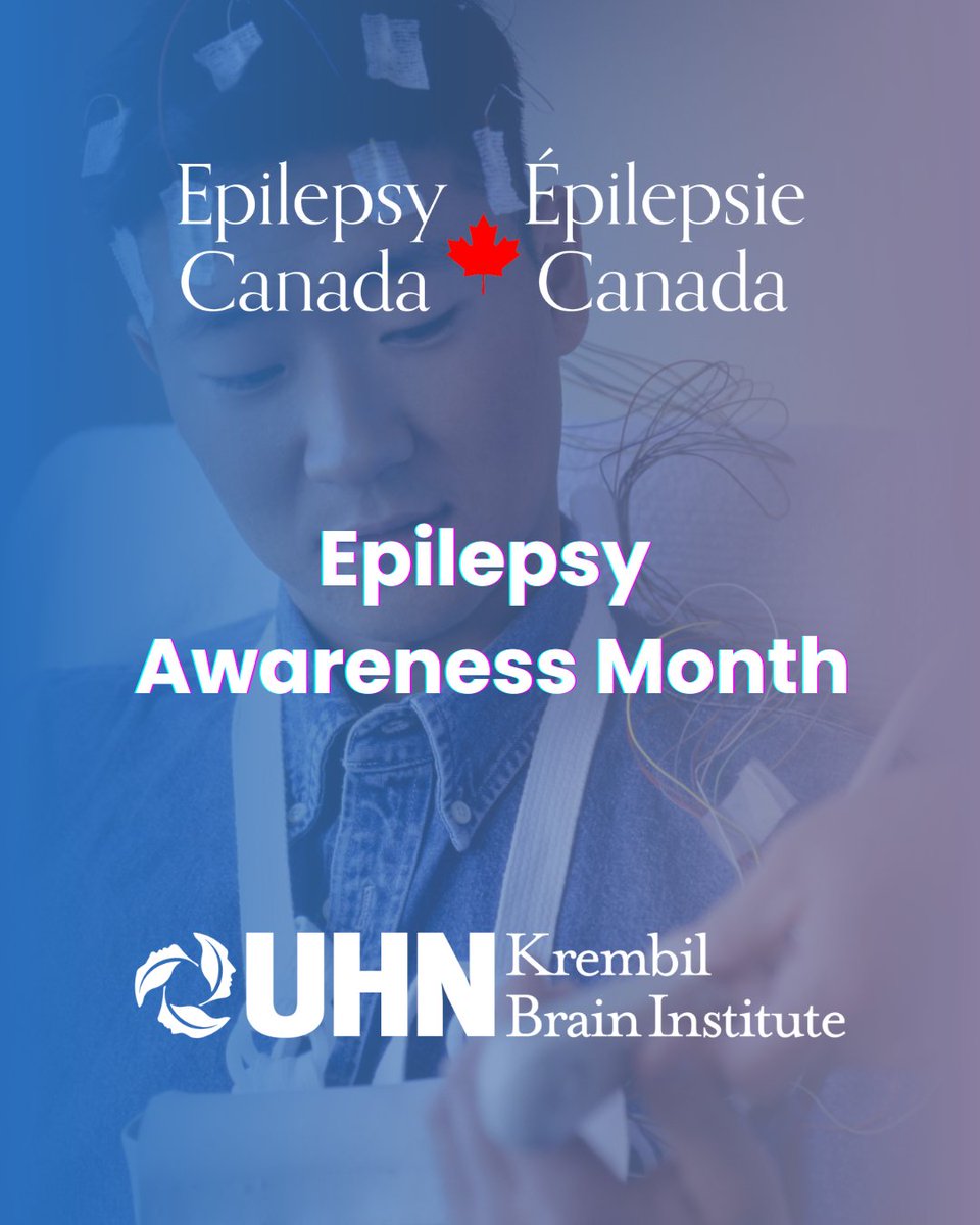 KBI_UHN's tweet photo. 💜Epilepsy Canada and UHN’s Krembil Brain Institute are joining forces this #EpilepsyAwarenessMonth to shed light on epilepsy — what it is, how it impacts lives today, and the relentless research driving new treatments for tomorrow. 🧠🔬📚
🔗: https://t.co/Eowj34JbeZ https://t.co/97uWi1r44V