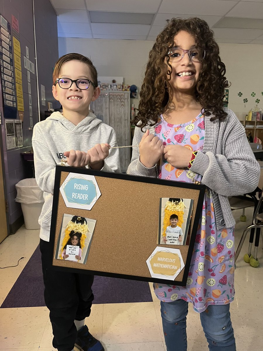 This week’s hallway stars!
📖 Reading: Mya
✅ Math: Rowan