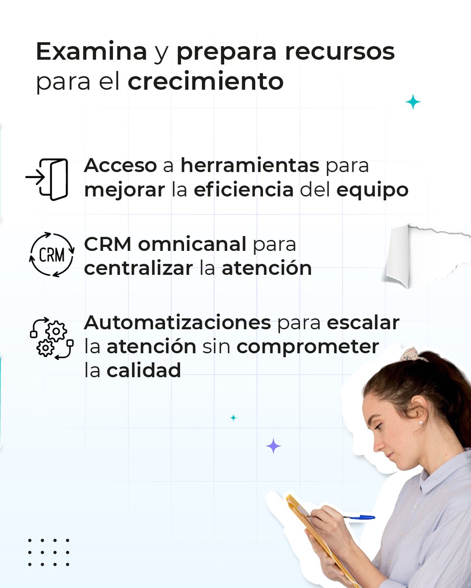👩🏻‍💼👨‍💼¿Tu empresa está lista para vender más? 

Antes de implementar estrategias de crecimiento, asegúrate de evaluar estos 3 aspectos fundamentales. 👉

El aumento en ventas debe ser planificado cuidadosamente para no comprometer la rentabilidad ni la calidad del servicio. 📊