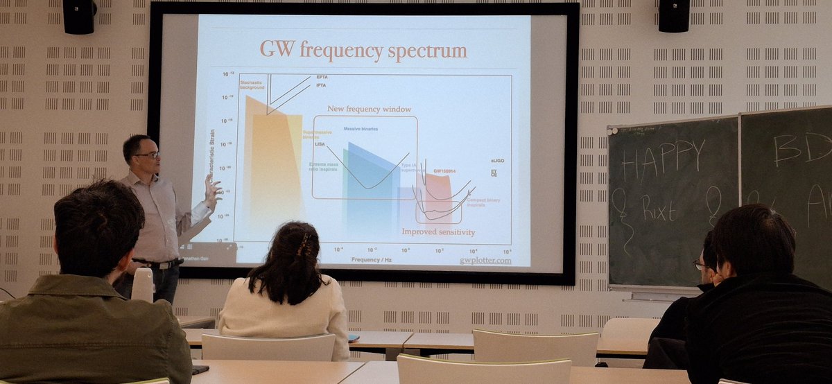 GRAPPA Centre (@grappainstitute) on Twitter photo It's a real pleasure to have Dr. Jonathan Gair (<a href="/mpi_grav/">MPI GravPhys</a>) giving the GRAPPA Colloquium today, to tell us about "Opportunities and challenges in SBI for future gravitational wave detectors" It's a real pleasure to have Dr. Jonathan Gair (<a href="/mpi_grav/">MPI GravPhys</a>) giving the GRAPPA Colloquium today, to tell us about "Opportunities and challenges in SBI for future gravitational wave detectors"
