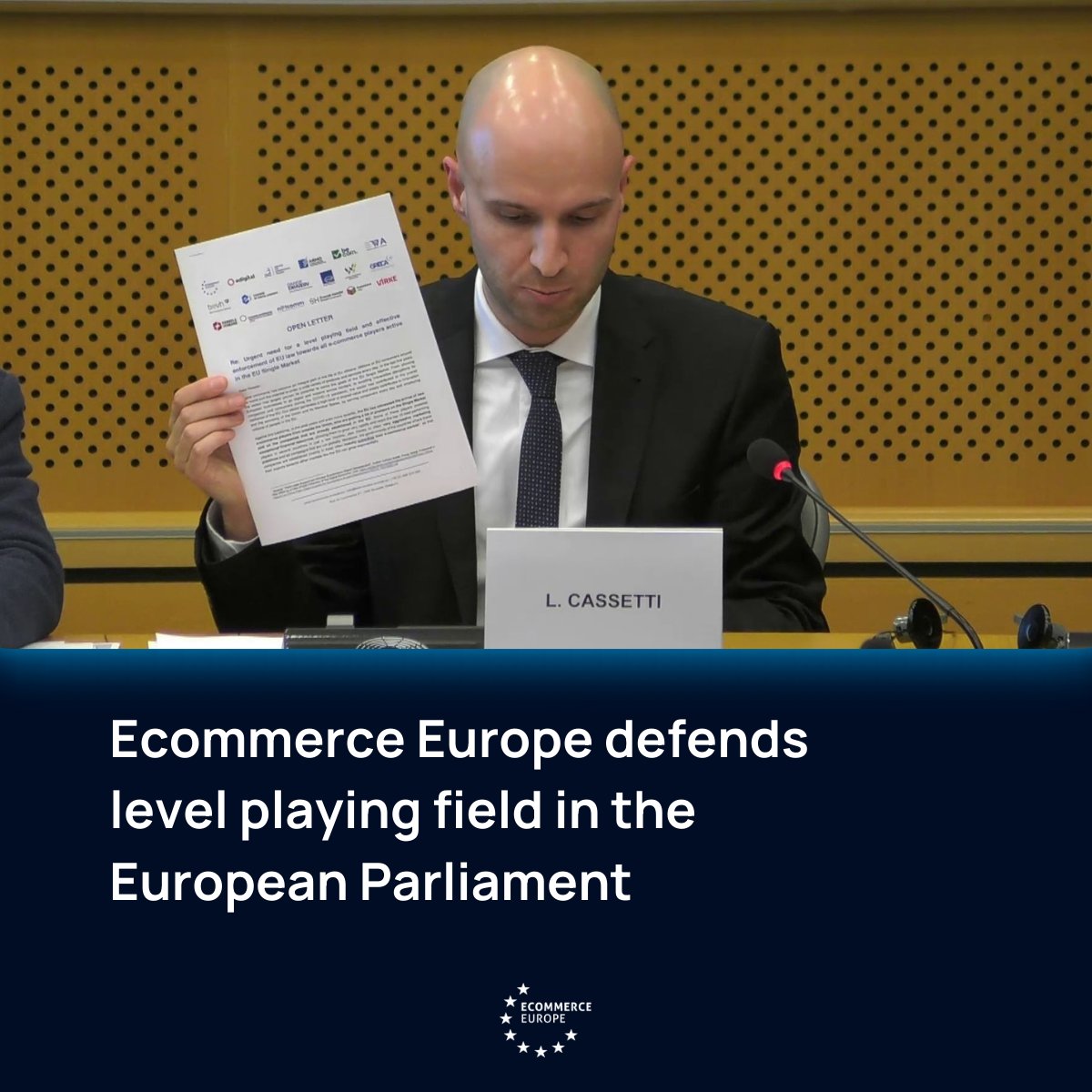 Ecommerce Europe (@ecommerce_eu) on Twitter photo On 17 February, the EP IMCO Committee held a public hearing on “Product safety and regulatory compliance in e-commerce and non-EU imports”. Our Secretary General, Mr. <a href="/LucaCassetti/">Luca Cassetti</a>, represented the #ecommerce sector.
Read more details in our article 👉 ecommerce-europe.eu/news-item/ecom… On 17 February, the EP IMCO Committee held a public hearing on “Product safety and regulatory compliance in e-commerce and non-EU imports”. Our Secretary General, Mr. <a href="/LucaCassetti/">Luca Cassetti</a>, represented the #ecommerce sector.
Read more details in our article 👉 ecommerce-europe.eu/news-item/ecom…
