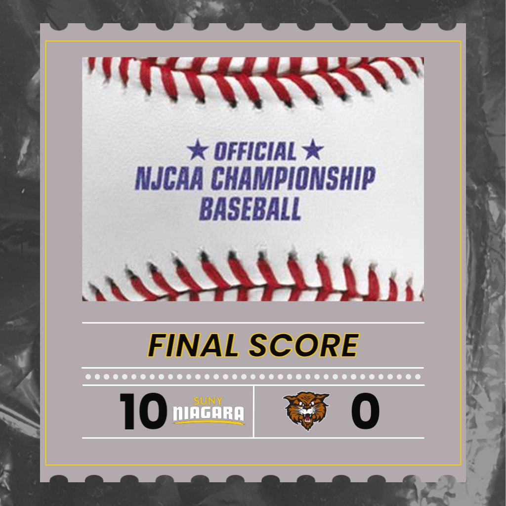 SUNY Niagara Thunderwolves (@ncthunderwolves) on Twitter photo BSB FINAL: No. 6 SUNY Niagara 10, North Dakota SCS 0
Morgan Shanaman 4IP, 8K
Keegan Bazinet 3IP, 5K
Chris Finocchario 3-3, 3RBI, 3R
Nigel Sebastianelli 1-3, 3RBI
Brady Hill 2-3, RBI, 2R
5-0 Overall
<a href="/NCThunderwolves/">SUNY Niagara Thunderwolves</a>
<a href="/SUNYNiagara/">SUNY Niagara</a>
<a href="/NiagaraTwolves/">SUNY NIAGARA BASEBALL</a>
<a href="/NJCAAReg3/">NJCAA REGION 3</a>
<a href="/GNN_Sports_/">Greater Niagara Sports</a> BSB FINAL: No. 6 SUNY Niagara 10, North Dakota SCS 0
Morgan Shanaman 4IP, 8K
Keegan Bazinet 3IP, 5K
Chris Finocchario 3-3, 3RBI, 3R
Nigel Sebastianelli 1-3, 3RBI
Brady Hill 2-3, RBI, 2R
5-0 Overall
<a href="/NCThunderwolves/">SUNY Niagara Thunderwolves</a>
<a href="/SUNYNiagara/">SUNY Niagara</a>
<a href="/NiagaraTwolves/">SUNY NIAGARA BASEBALL</a>
<a href="/NJCAAReg3/">NJCAA REGION 3</a>
<a href="/GNN_Sports_/">Greater Niagara Sports</a>