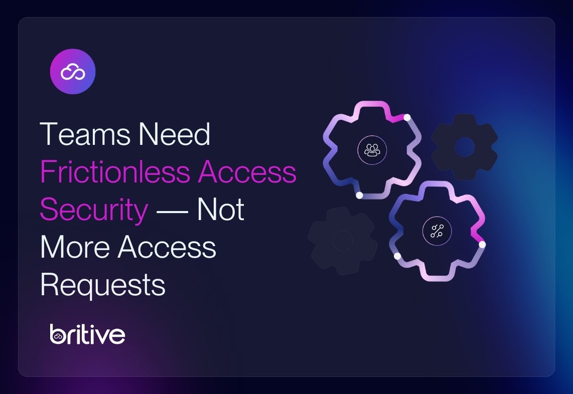 britive1's tweet image. ☁️ Security shouldn&apos;t hinder cloud workflows. Traditional #PAM does, with manual approvals &amp;amp; complex implementations. #CloudPAM is designed for dynamic environments, streamlining access management through a single platform. 🎥 See how: bit.ly/3XtrHF0