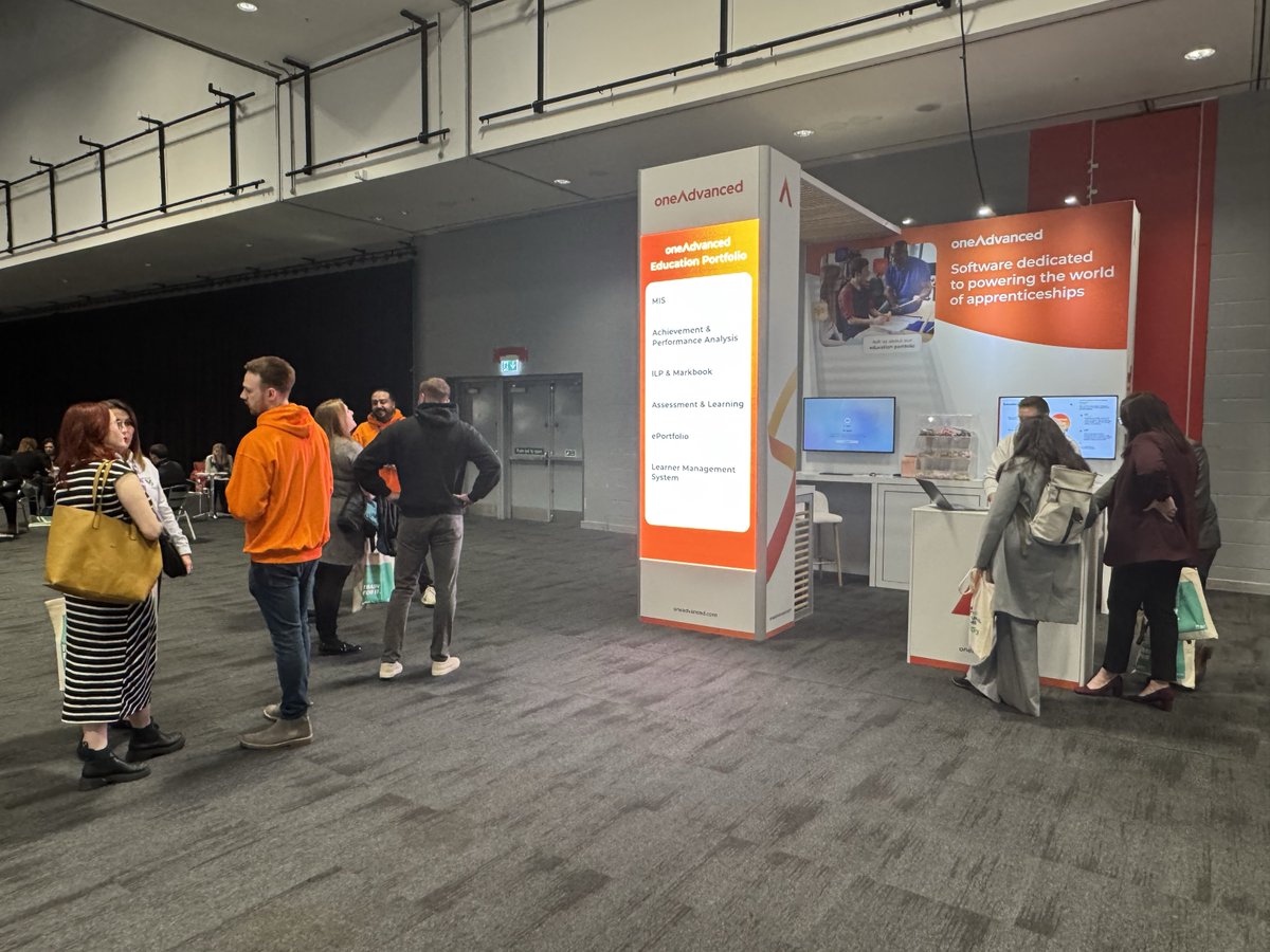 We've had a brilliant morning at #ATC2025, sharing great dialogues about the importance, and the future of apprenticeships! Find out more about how we're powering the world of education by visiting us on Stand A37!
#PoweringApprenticeships #Apprenticeships <a href="/One_Advanced/">OneAdvanced</a>