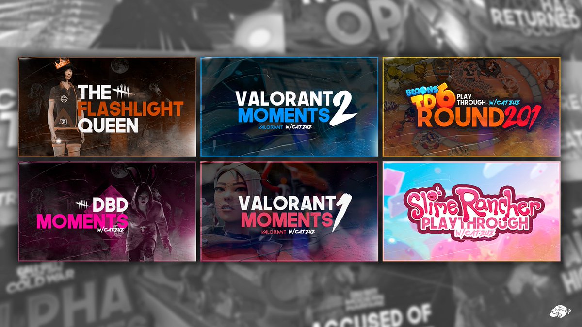 Thumbnails!!🚨 

Got the itch again to design some dope stuff for your content - Biggest thing I see is lack of good thumbnails, even though your content is great, stand out today.🎉 

🔗vandallite.com 

#InkedDesigns | #GraphicDesigner