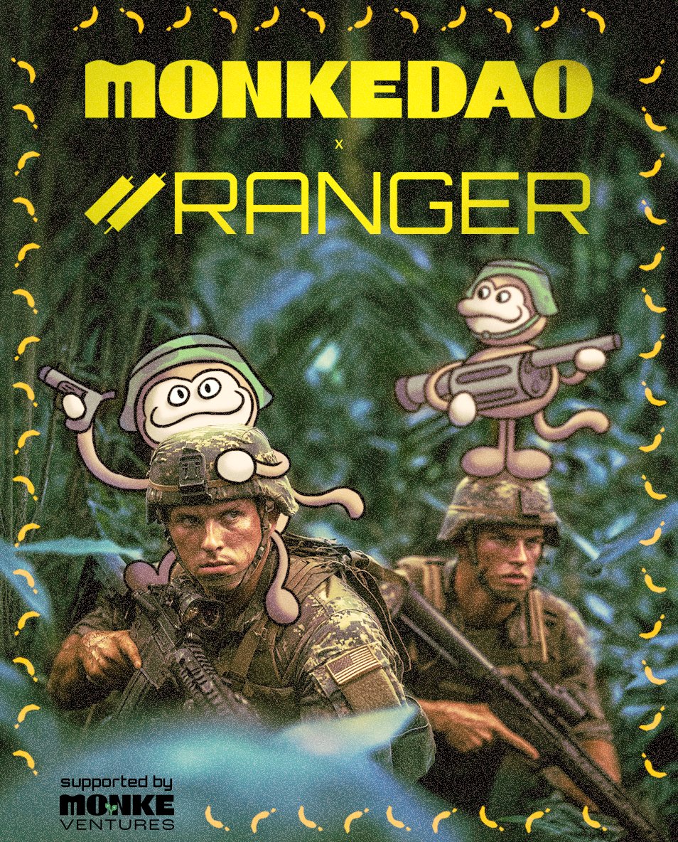 MonkeDAO 🤝 <a href="/ranger_finance/">Ranger</a>

As one of Monke Venture's portfolio company, Ranger Finance is no stranger

To celebrate their recent milestones as part of MonkeDAO's ecosystem, we are redistributing 50% of kickbacks MonkeDAO receives through referrals back to Monkes 👇