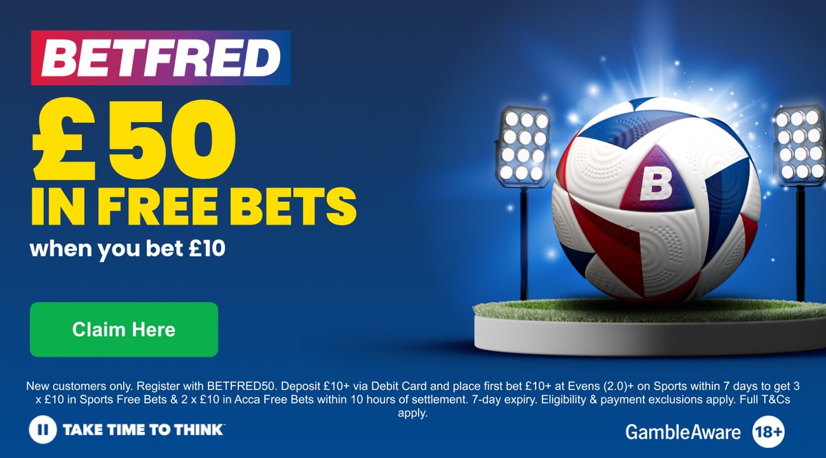 TheCardDealer's tweet photo. BOTH PLAYERS START! ✅

Join today, place a £10 bet and you’ll get £50 in FREE BETS here: https://t.co/5fxT9duXrT

Tap ❤️ if you're on it with me.

#AD | New Customer Offer | T&amp;C’s apply | 18+ | https://t.co/qQz9zUz5FB https://t.co/uR4A1QMKym