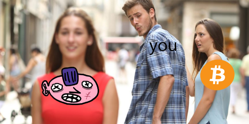 punkiecoin's tweet photo. $BTC ??? BORING. $PUNKIE ? FUTURE. https://t.co/x9CHzoPoqd