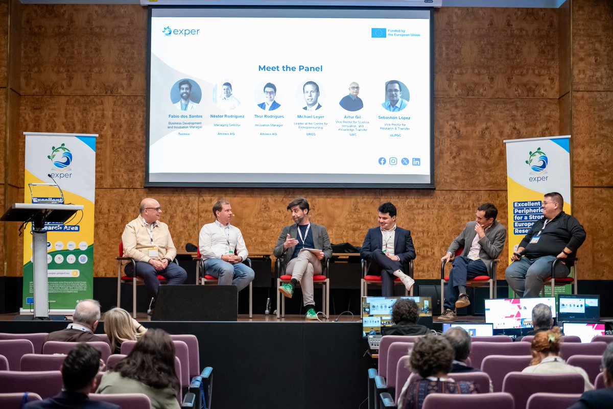 EXPERProject's tweet image. 🔵Today we celebrated the EXPER Final Conference! After 30 months of collaboration to strengthen research excellence and innovation capacity in Europe’s Outermost Regions, the EXPER project reaches its final milestone — bringing together experts, researchers, policymakers, and…