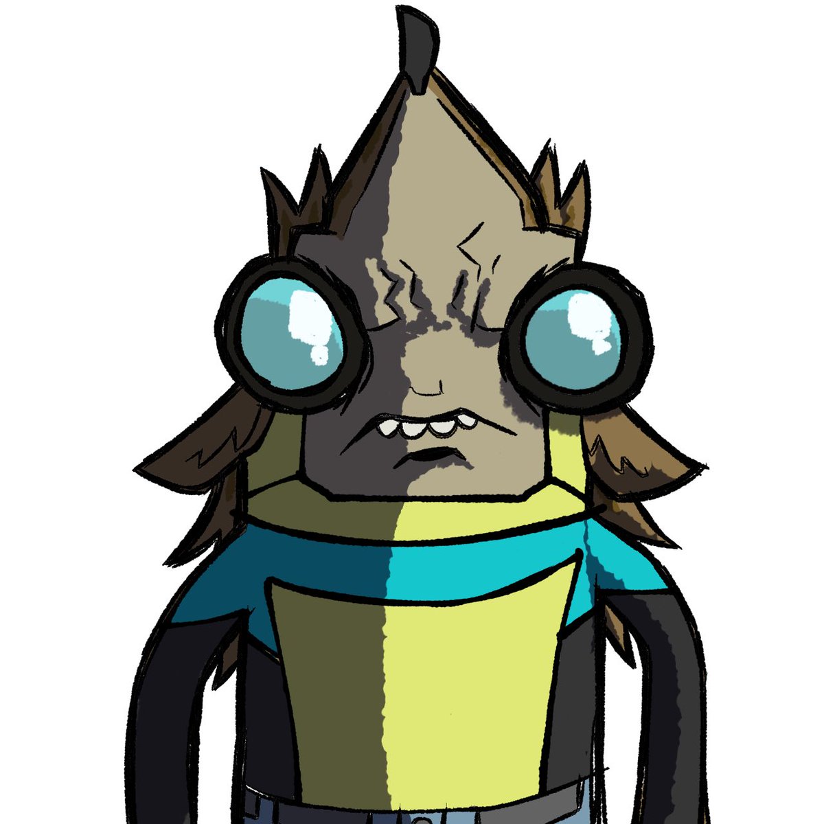 shamrokn's tweet photo. this is my invincible war oc his name is indiplomable https://t.co/Gitn1DFqld
