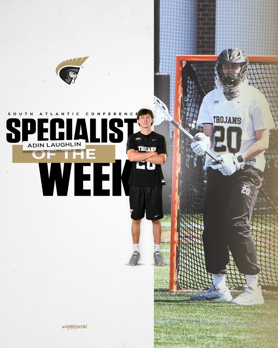 Chris Czulada &amp; Adin Laughlin earn SAC player of the week honors!
 
Czulada, the Defensive Player of the Week, was responsible for keeping LR’s leading scorer without a point in their win, while Laughlin, the Specialist of the week, held the Bears to a season-low scoring output!