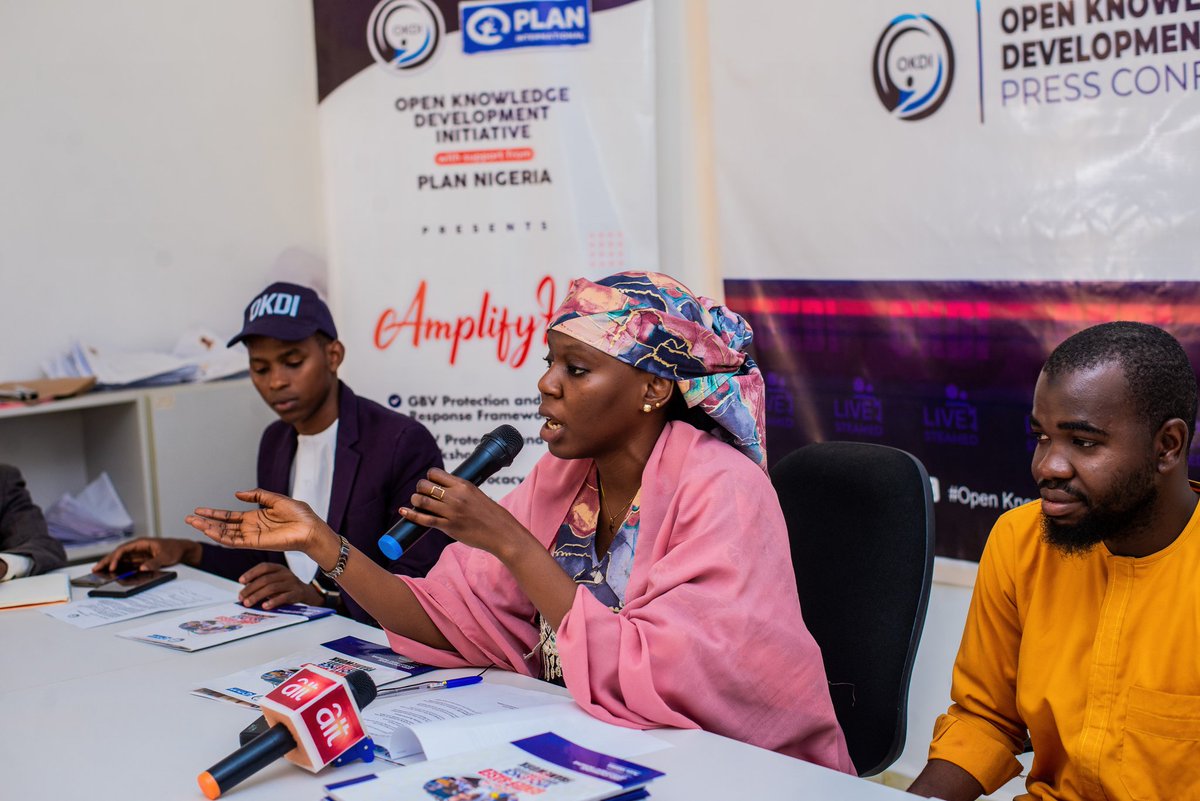 open_know_Dev's tweet photo. The Open Knowledge Development Initiative (OKDI), with support from PLAN International Nigeria, has unveiled the GBV Prevention and Response Framework to strengthen efforts in combating gender-based violence.

The unveiling took place in the presence of our focal https://t.co/YtEYWwts4w