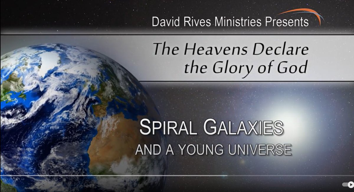 What can spiral galaxies (like our own) point us to recognize about the past? Find out here: 

thecreationclub.com/spiral-galaxie…