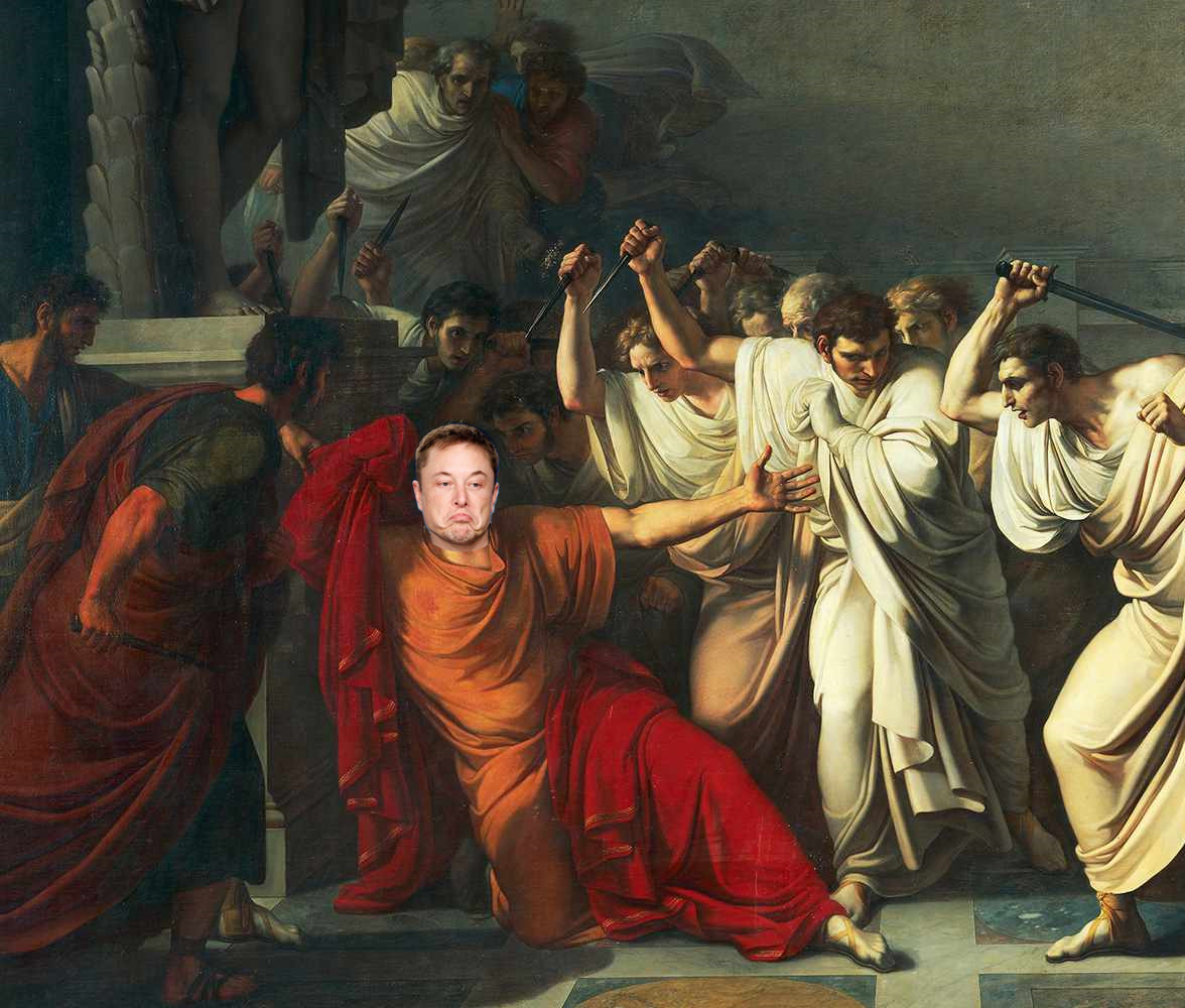 Elon Musk'a karşı X kullanıcıları #çöktü