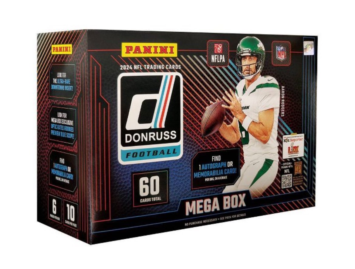 🎁 GIVEAWAY 🎁 

Enter for a chance to win a FREE 2024 Panini Donruss 🏈 Mega Box‼️(Target)

- Follow <a href="/ricanking6/">Ricanking (Restock Tracker)</a> &amp; <a href="/DropsMonitor/">Drops</a> 
- Like &amp; Repost 
- Comment your favorite NFL team

Winner drawn Saturday 3/15 at 5pm EST
Good Luck! 🍀 (U.S Shipping Only 🇺🇸)