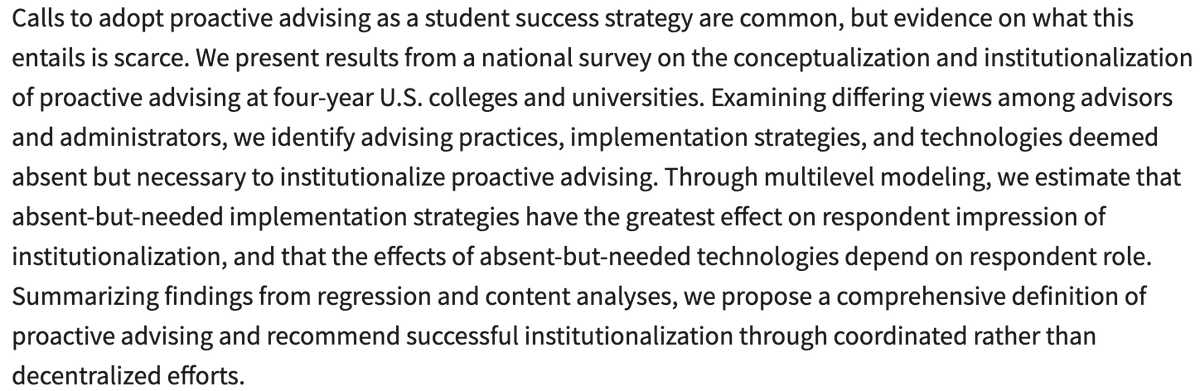 NACADA Journal tweet media