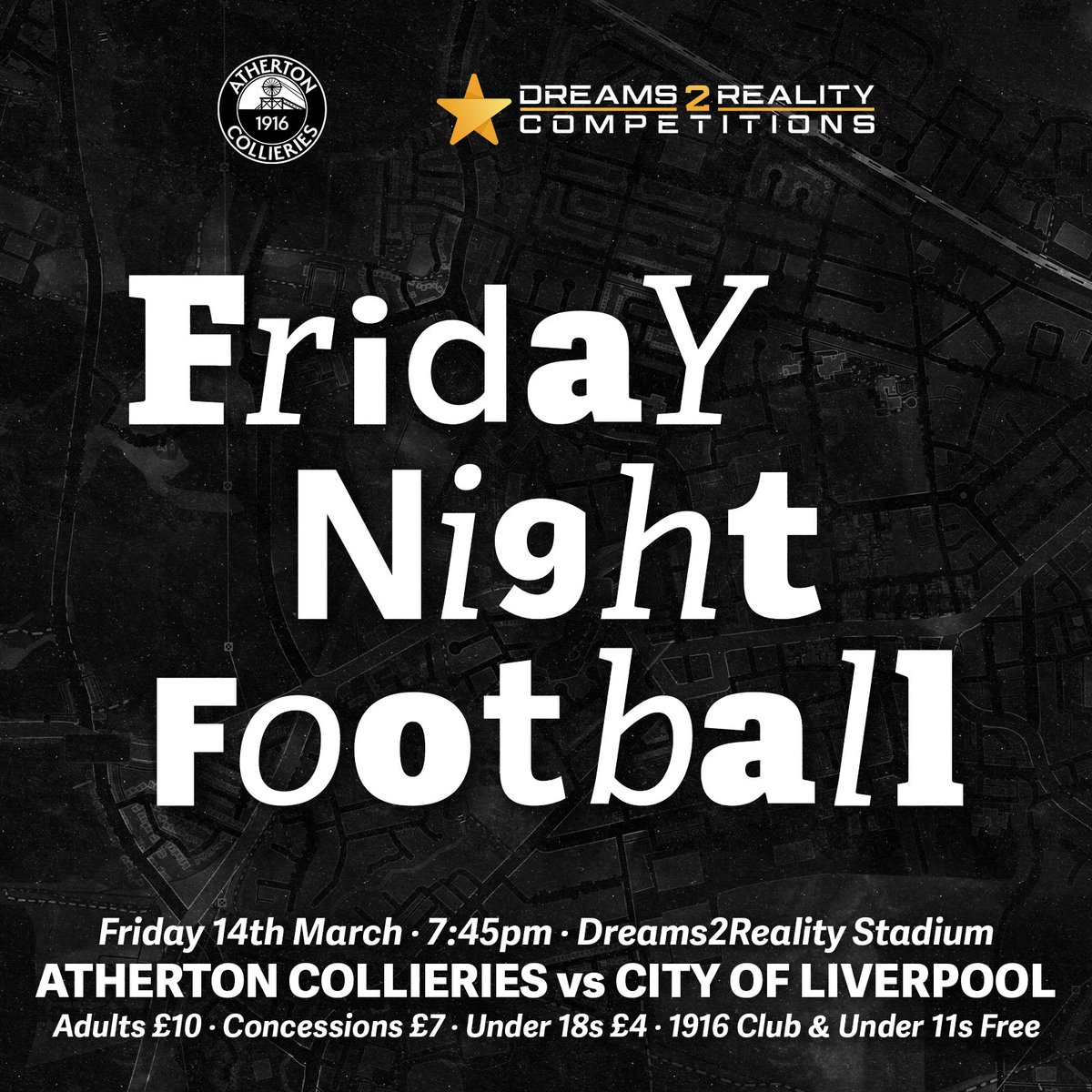 𝑵𝑬𝑿𝑻 𝑼𝑷!

Who's ready for some Friday Night Football at the Dreams2Reality Stadium? 🙋🏻‍♀️