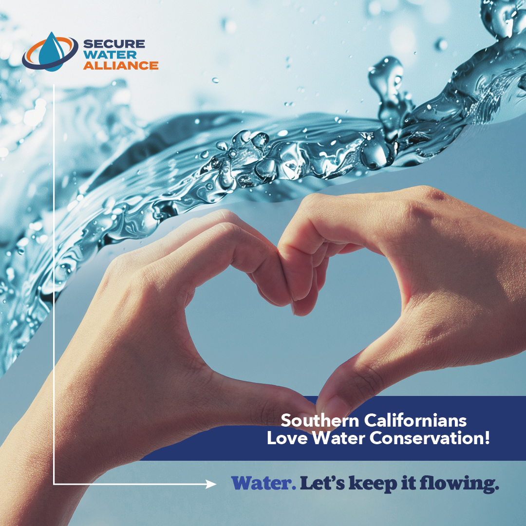 securewaternow's tweet photo. Metropolitan Water District, SoCal’s water importer and distributor, just gave us the good news!

Between 1990 and 2023, Southern Californians nearly cut their water consumption in half – from 209 gallons per person per day to just 114 gallons per person per day! Way to go SoCal! https://t.co/Ok7ZnmSt5a