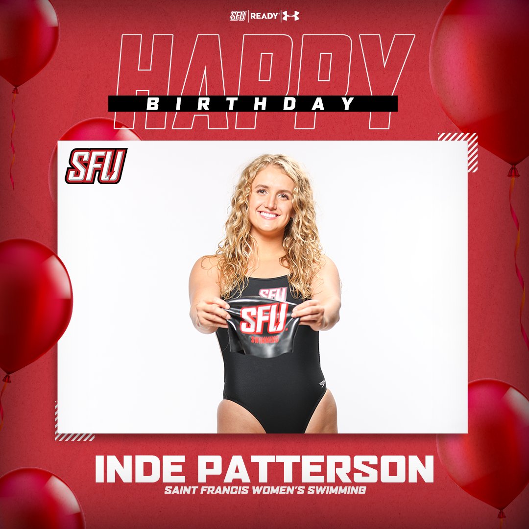 Saint Francis Swimming tweet media