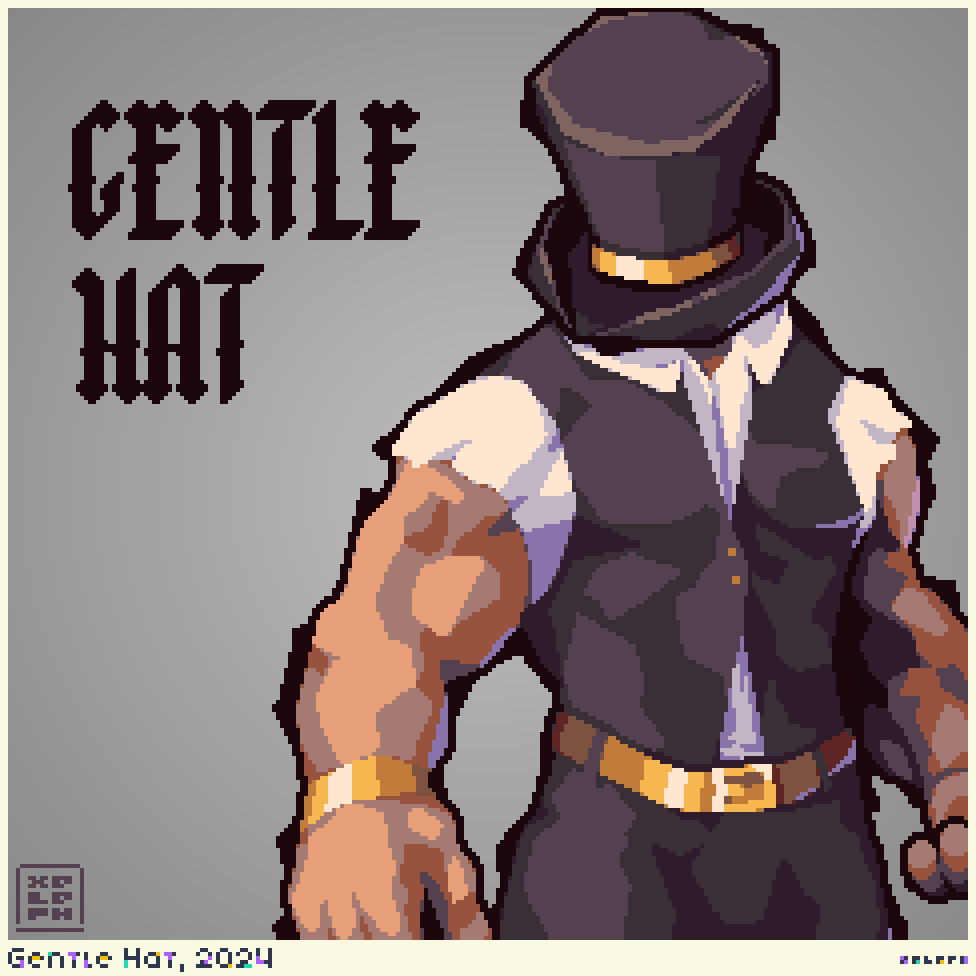 Xeleph_'s tweet photo. Gentle Hat, 2024 https://t.co/ZftBBTpKQy