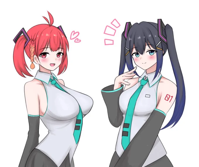エクバのミクコラボ、メリカノの衣装追加来たら嬉しいなっていうrkgk