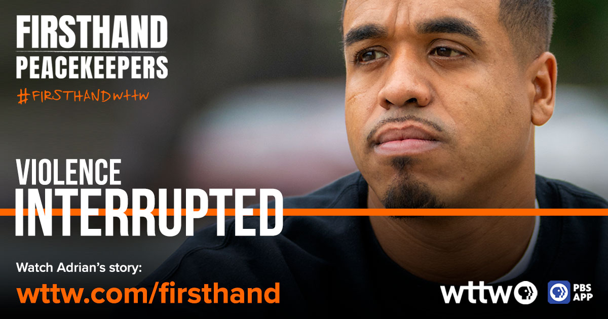 wttw's tweet photo. Adrian Rodriguez is working to bring peace to the streets that his gang-involved family once claimed as territory in Humboldt Park. A walk through the park reveals challenges that run deeper than he had ever imagined. Watch his story: https://t.co/GBMn7j6FIh #FIRSTHANDwttw https://t.co/OEHmTiSnCL