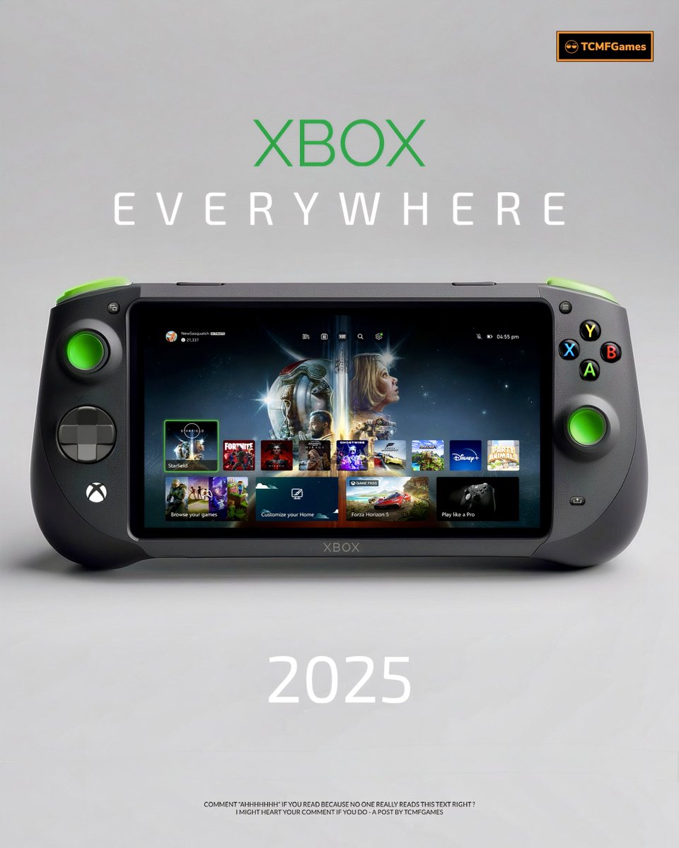 TCMF2's tweet image. New Xbox handheld launching this year 
⠀ ⠀ ⠀ ⠀ ⠀ ⠀ ⠀ ⠀ ⠀ ⠀  ⠀ ⠀ ⠀ ⠀ ⠀ ⠀ ⠀ ⠀ ⠀ ⠀  
According to a new report from windows central 
• Xbox working with external parties to make an Xbox branded handheld 
• This includes you Lenovo, ASUS, etc 
• Will look…