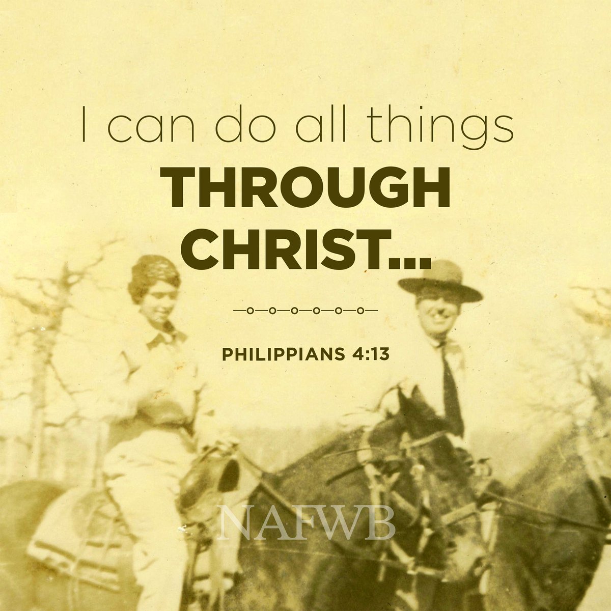 #NAFWB #BetterTogether #Philippians413