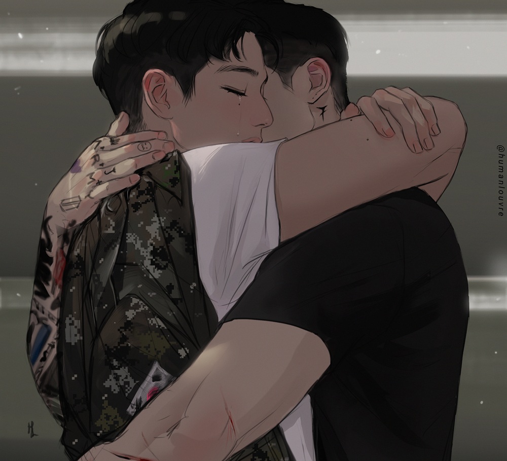 humanlouvreart's tweet photo. say you'll miss me too

*inspired by spotify songs in bam's dad stories uwu* https://t.co/sQxn2PqPa7