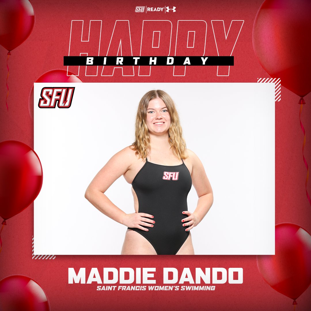 Saint Francis Swimming tweet media