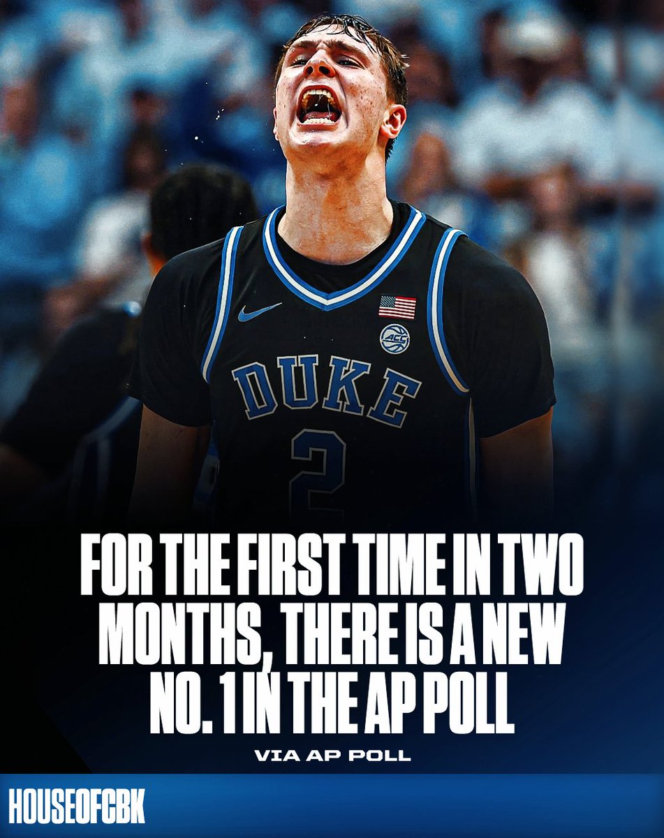 The Duke Blue Devils are now the #1 Team in the Final AP Poll 😈