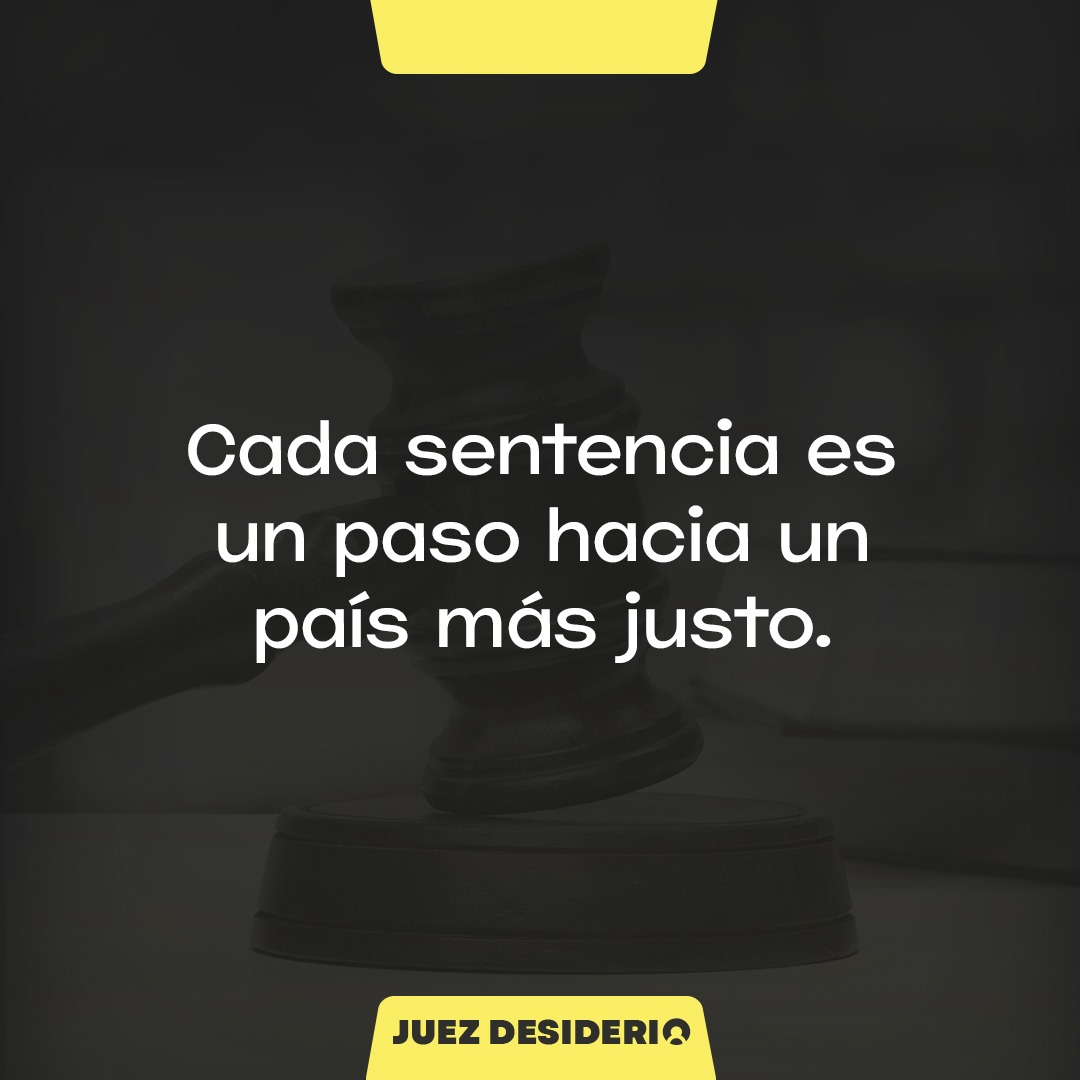 ⚖️ Ser juez es más que aplicar la ley, es garantizar que la justicia llegue a todos. Trabajo cada día por un sistema más justo y accesible. 

#JusticiaParaTodos #DerechosLaborales