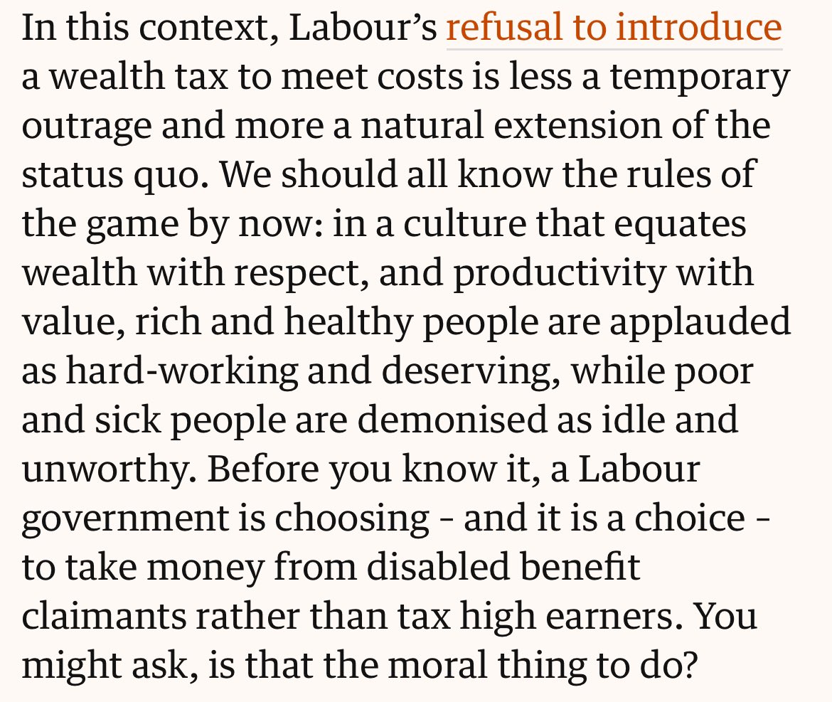 A compulsory read: