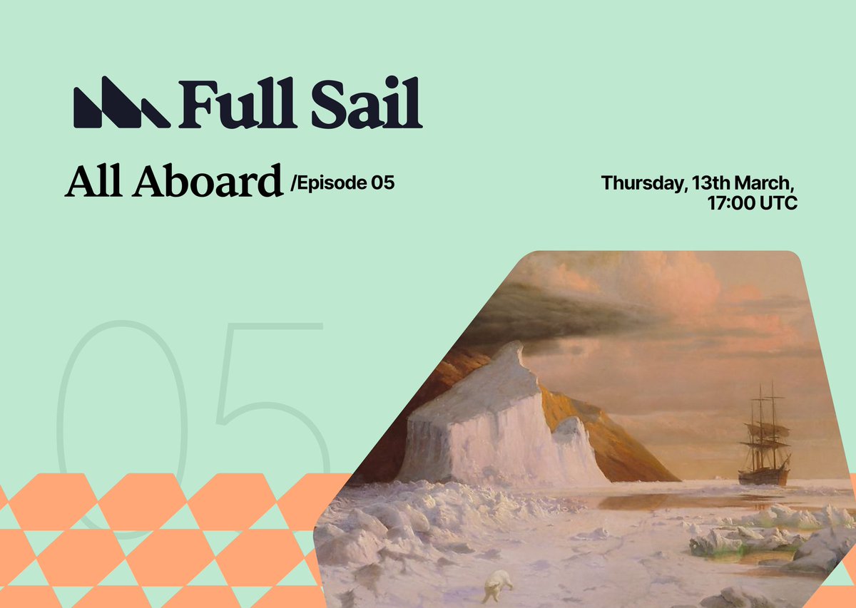 📣  Join us for our weekly AMA with the founders of Full Sail Finance!

Catch up with team that is building the most efficient DEX ever, only on Sui.

🗓️ Thursday, 13th March 17:00 UTC.
📍 x.com/i/spaces/1MnGn…

Be sure to tune in and we will see you there! ⛵️🌲