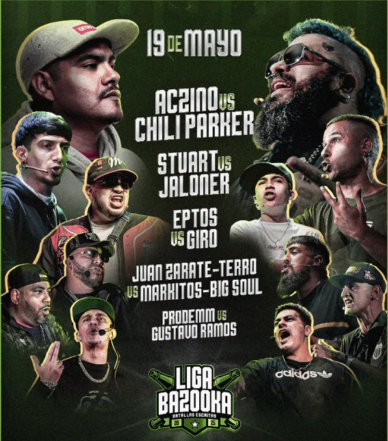 FreestyleMemes2's tweet photo. Ya tenemos Flyer Oficial para Liga Bazooka, gente.

¿Qué opinan? https://t.co/r8XUfRr4JG