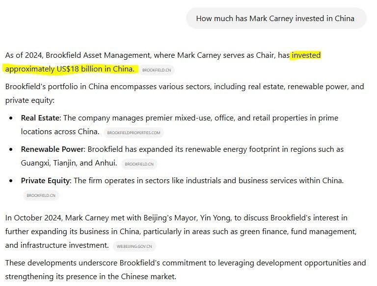 I am just going to leave this here for any Canadians still being greased by the mainstream news puppets.

Just the tip of the iceberg.

#FuckMarkCarney #savecanada #pierreforpm