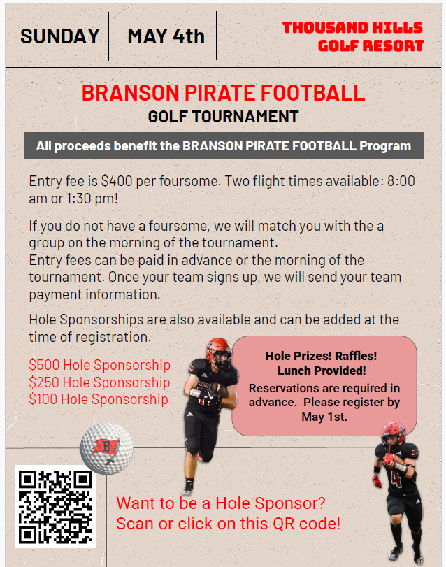 Branson Pirate Football tweet media