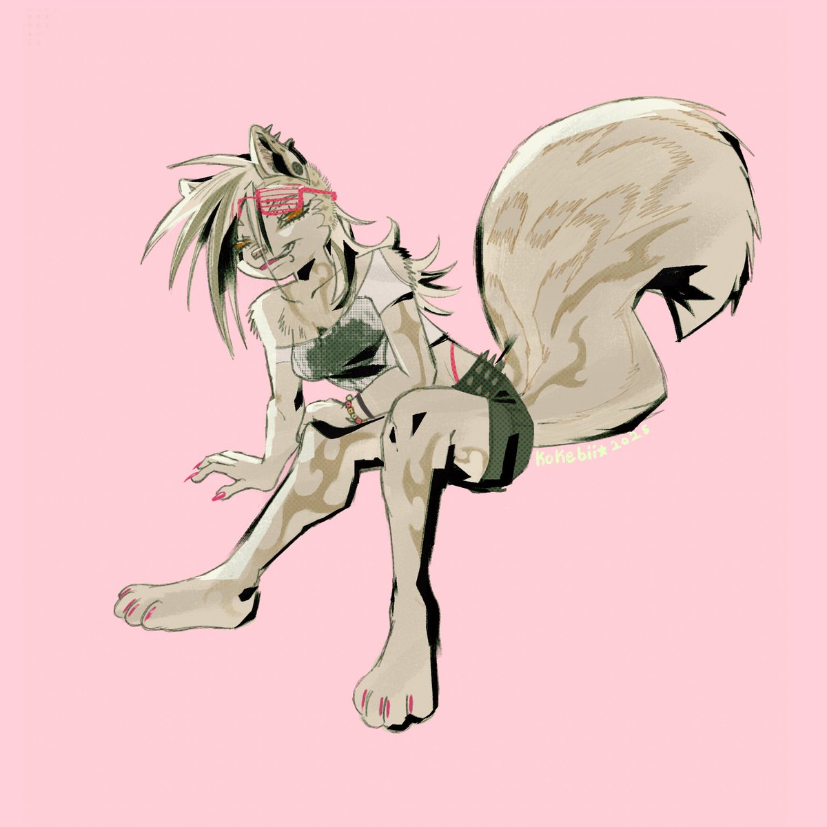 kokebees's tweet photo. she’s chill ( design ota) https://t.co/8OFVgPVfrp