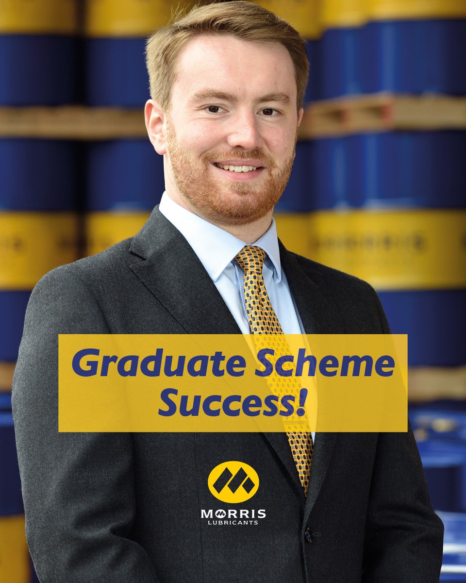 Morrisoil's tweet image. The graduate scheme at @morrisoil, has provided a springboard for Elliot Hotchkiss to climb through the ranks and recently become Purchasing Manager.

To read more about Elliot&apos;s promotion, click here:  ow.ly/V9B050VeXNL

#graduatescheme | #purchasing | #shropshire