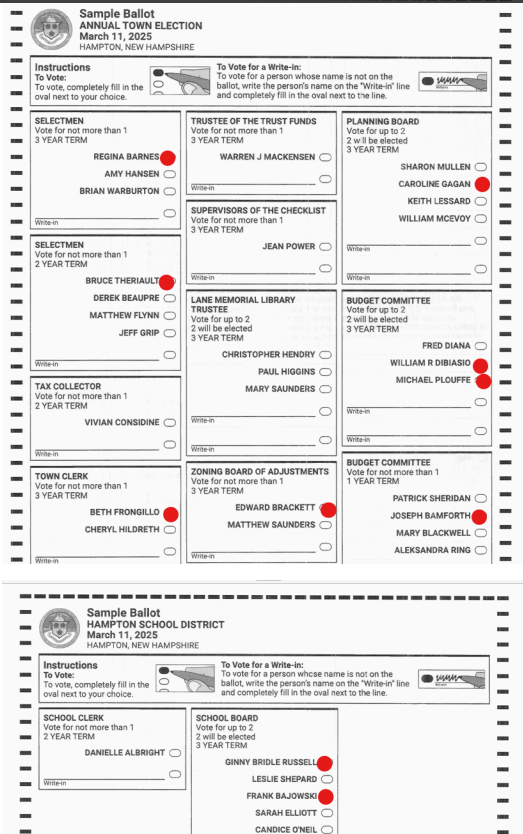 GopHampton's tweet photo. Tues3/11, 7am-8pm,VOTE #hamptonnh Election #hamptonbeachnh #TrumpAdministration #ElectionIntegrity #rockinghamcountynh #nhpolitics #seacoastnh #veterans #townelection #livefreeordie #NHGOP #NH01 #FaithJourney #liberty #dogegov #MAGA #newhampshire #nheducation #Trump2025 #elon #nh https://t.co/qTuFcNJ4HC