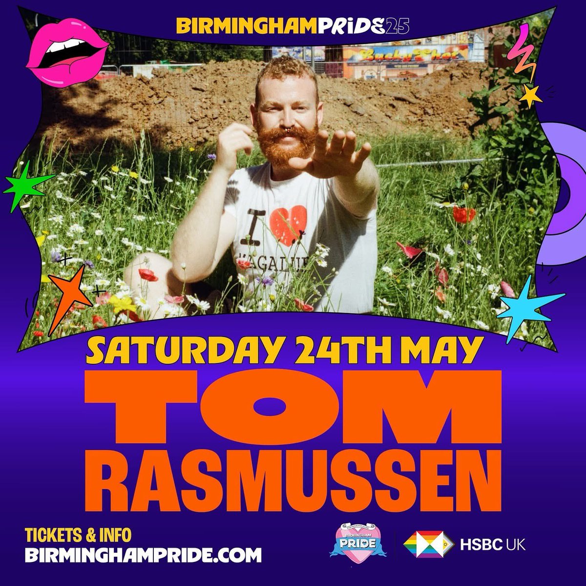 BIRMINGHAM PRIDE 2025 SUPPORTED BY @hsbc_uk 🌟

London’s very own powerhouse and LGBTQ+ icon <a href="/tom_rasmussen_/">Tom Rasmussen</a> is hitting the Birmingham Pride Main Stage on Saturday 25th May — and trust us, you’re not ready! 🔥

Fusing dark dance beats with their queer club culture roots, Tom